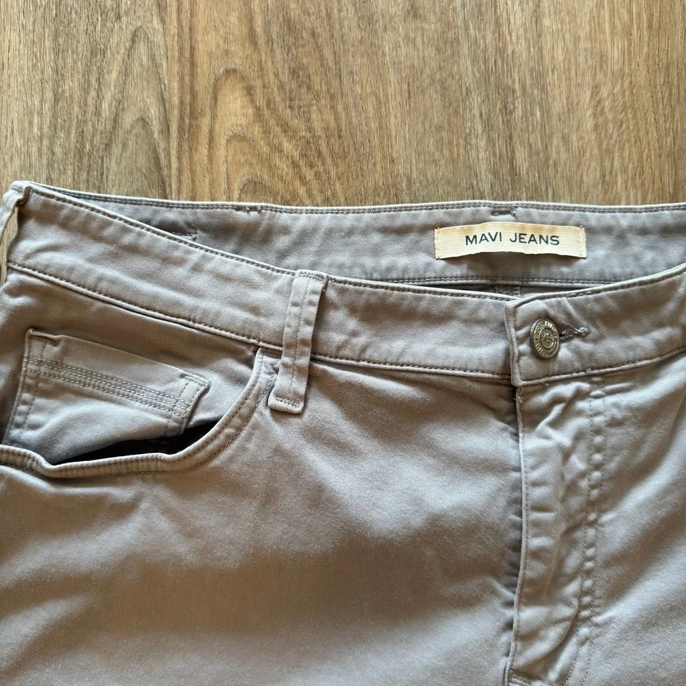 Mavi Jeans‎ Zach Straight Leg Grey Mens Pants 38x32 Stretch Cotton 453 ASU09309